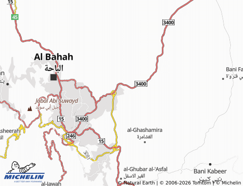 MICHELIN-Landkarte al-Naseem - ViaMichelin
