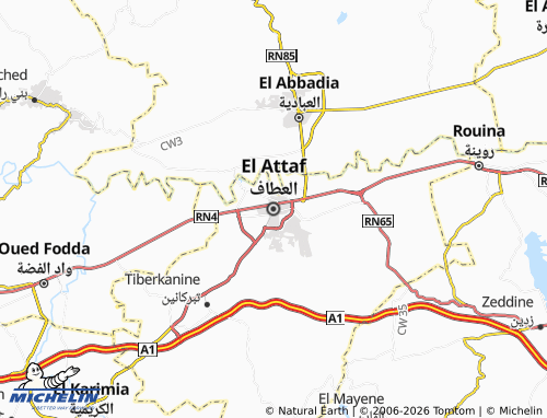MICHELIN-Landkarte al-'Ataf - ViaMichelin