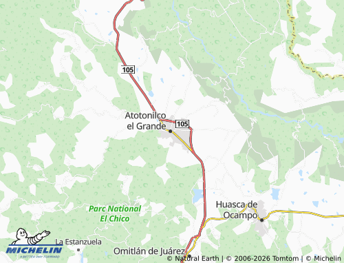 Mappa MICHELIN Centro - ViaMichelin