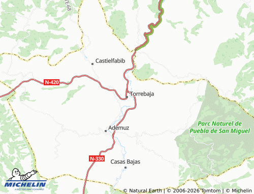 Mappa MICHELIN Torrebaja - ViaMichelin
