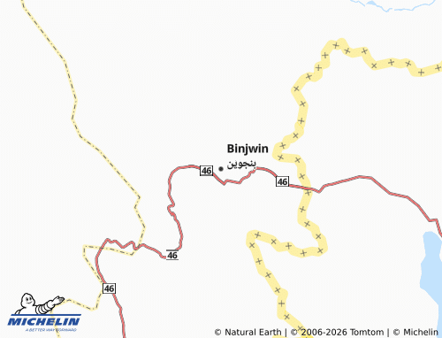 Mappa MICHELIN Binjwin - ViaMichelin
