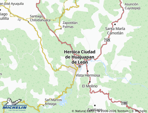 MICHELIN-Landkarte San Miguel - ViaMichelin