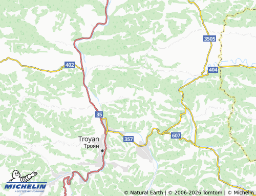 MICHELIN Belish map - ViaMichelin