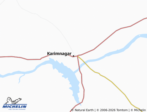 MICHELIN Karimnagar map - ViaMichelin