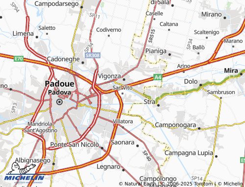MICHELIN San Vito map - ViaMichelin