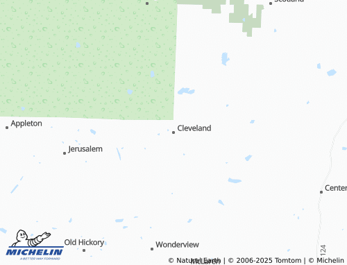 MICHELIN-Landkarte Cleveland - ViaMichelin