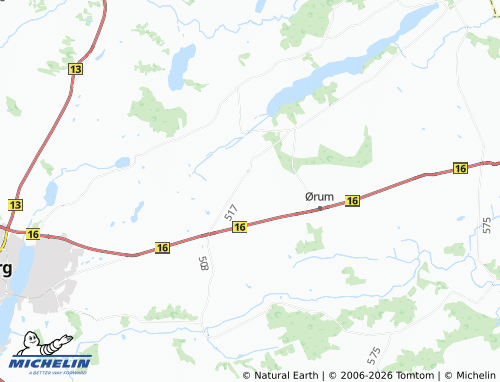 Mappa MICHELIN Forskningscenter Foulum - ViaMichelin