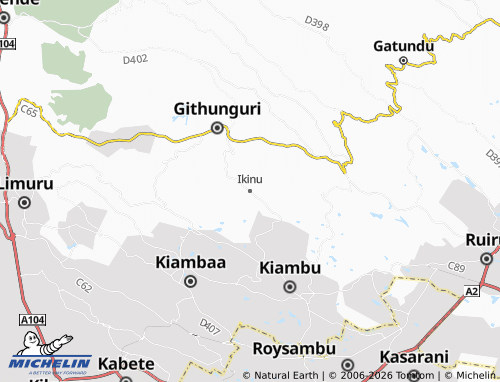 MICHELIN Ikinu map - ViaMichelin