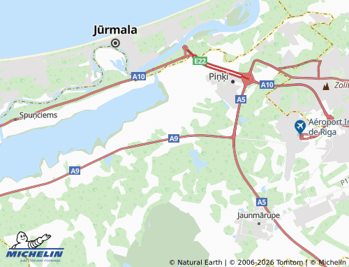 Mapa MICHELIN Skārduciems - ViaMichelin