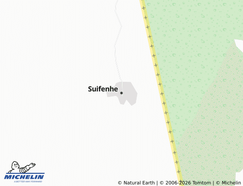 Mapa MICHELIN Suifenhe - ViaMichelin