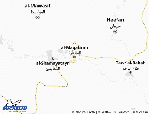 MICHELIN-Landkarte al-Maqatirah - ViaMichelin