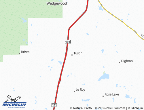 Mappa MICHELIN Tustin - ViaMichelin