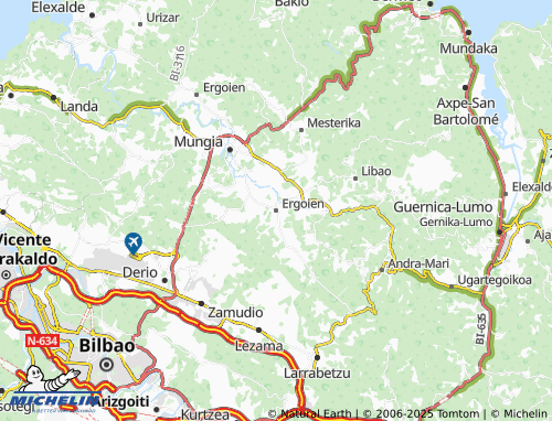 Mapa MICHELIN Ergoien - ViaMichelin