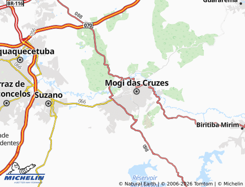 Mapa MICHELIN Vila Flávio - ViaMichelin