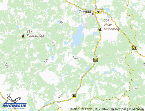 Kaart MICHELIN Raudsepa - ViaMichelin