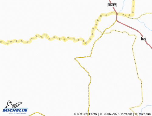 MICHELIN Ndosso map - ViaMichelin