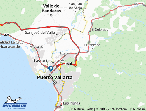 Carte MICHELIN El Palmar de Ixtapa - ViaMichelin