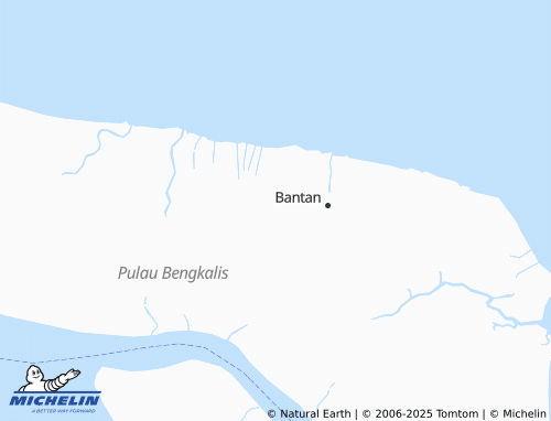 MICHELIN Bantan Air map - ViaMichelin