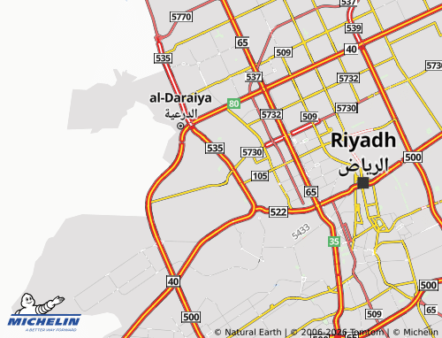 MICHELIN-Landkarte al-Khuzami - ViaMichelin