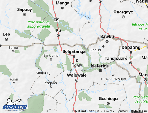 Mapa MICHELIN Upper East - ViaMichelin