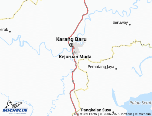 Mapa MICHELIN Bukit Rata - ViaMichelin