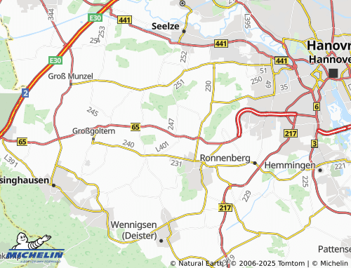 Kaart MICHELIN Ditterke - ViaMichelin