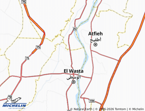 Mappa MICHELIN Atwab - ViaMichelin