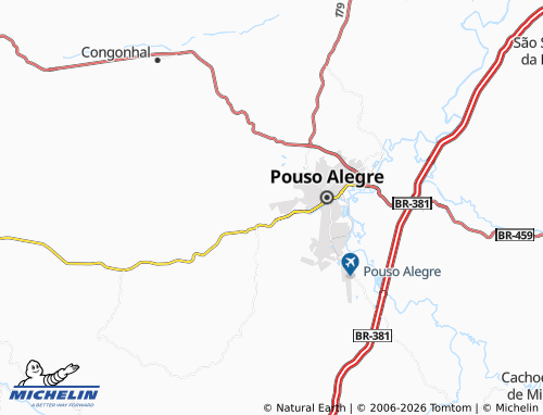 Mapa MICHELIN Nossa Senhora Guadalupe - ViaMichelin
