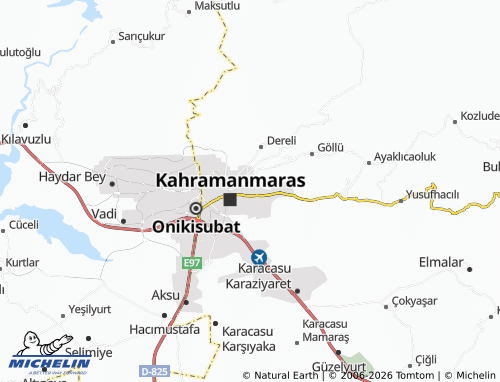 Mappa MICHELIN Aslan Bey - ViaMichelin