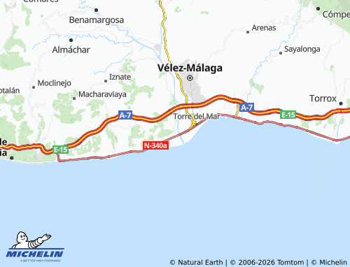 MICHELIN Los Toscanos map - ViaMichelin