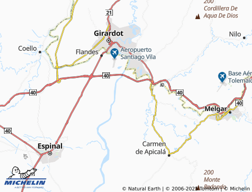 MICHELIN Cañaverales map - ViaMichelin