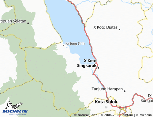 Mapa MICHELIN Muaro Pingai - ViaMichelin