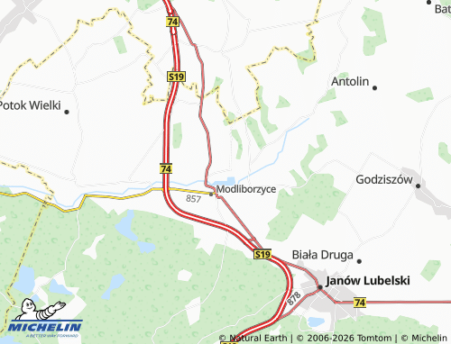 MICHELIN Lute map - ViaMichelin