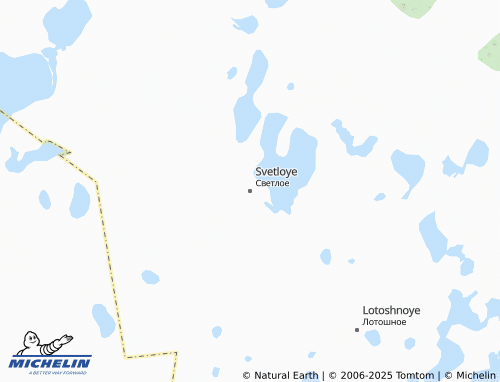 MICHELIN Svetloye map - ViaMichelin