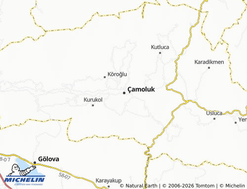 Mappa MICHELIN Kurtuluş - ViaMichelin