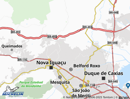 MICHELIN Novo Eldorado map - ViaMichelin
