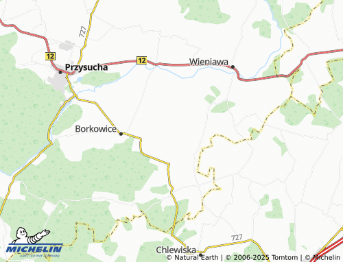 MICHELIN Politów map - ViaMichelin