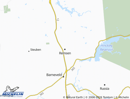 Mapa MICHELIN Remsen - ViaMichelin