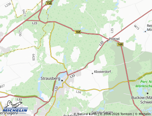 MICHELIN Wilkendorf map - ViaMichelin