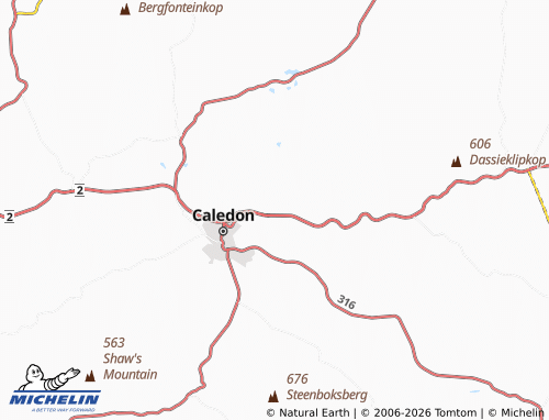 Carte MICHELIN Middleton - ViaMichelin