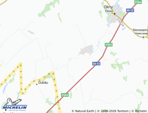 Mapa MICHELIN Artyrivka - ViaMichelin