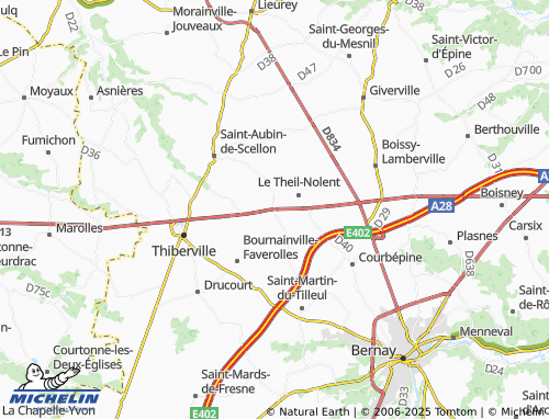 Mappa MICHELIN Duranville - ViaMichelin