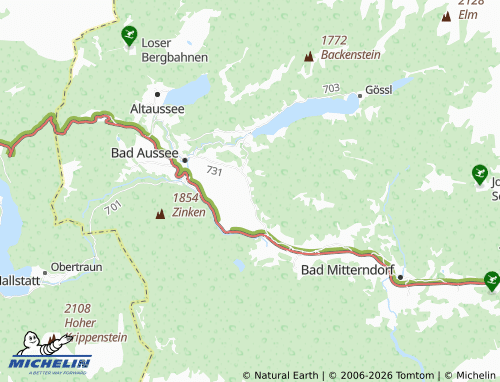 MICHELIN Gschlössl map - ViaMichelin