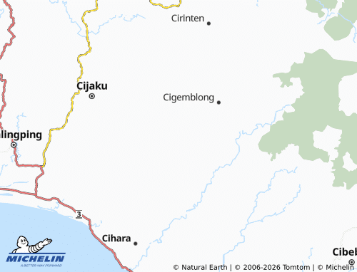 Mappa MICHELIN Cikaratuan - ViaMichelin
