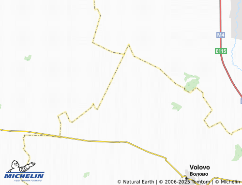 MICHELIN Krasnaya Sloboda poselok map - ViaMichelin