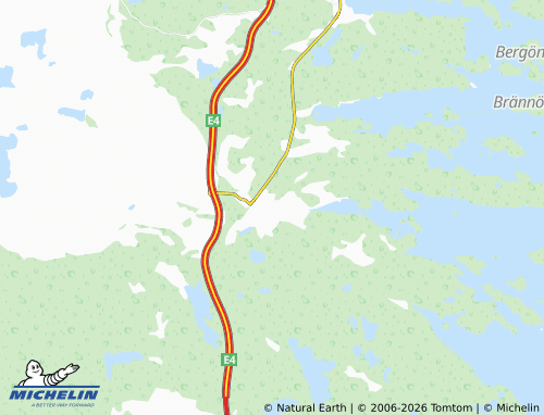 Mapa MICHELIN Enånger - ViaMichelin