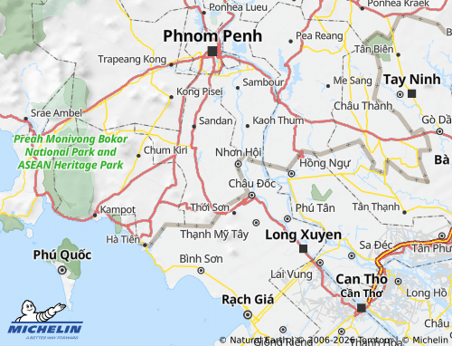 Mappa MICHELIN Bourei Cholsar - ViaMichelin