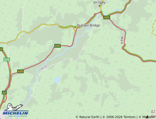 Mappa MICHELIN Nethy Bridge - ViaMichelin