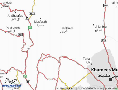 MICHELIN-Landkarte al-Qata'if - ViaMichelin