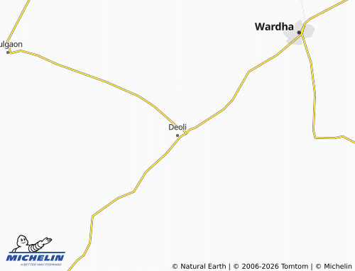 Mappa MICHELIN Deoli - ViaMichelin